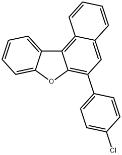 6-(4-氯苯基)萘并[2,1-B]苯并呋喃,2304976-54-1,结构式