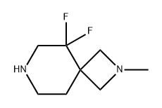 2,7-Diazaspiro[3.5]nonane, 5,5-difluoro-2-methyl-,2306273-18-5,结构式