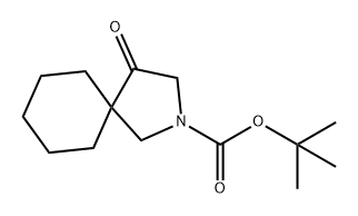 2-Azaspiro[4.5]decane-2-carboxylic acid, 4-oxo-, 1,1-dimethylethyl ester Structure
