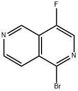 2306278-34-0 2,6-Naphthyridine, 1-bromo-4-fluoro-