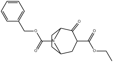 8-苄基-3-乙基-2-氧代-8-氮杂双环[3.2.1]辛烷-3,8-二羧酸酯, 2307736-42-9, 结构式