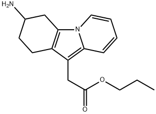 Propyl 7-amino-6,7,8,9-tetrahydropyrido[1,2-a]indole-10-acetate,2307777-65-5,结构式