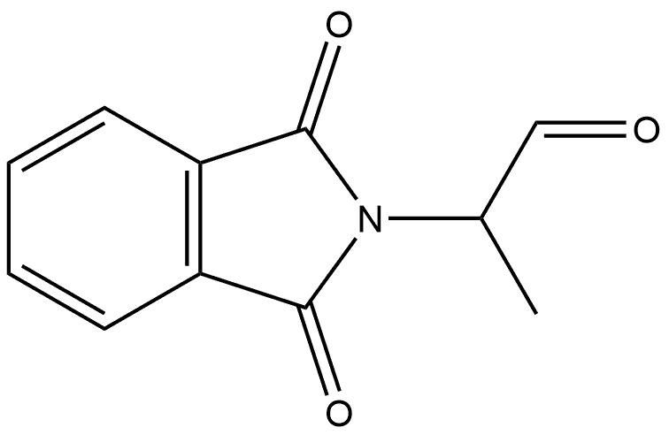 2-(1,3-dioxo-2,3-dihydro-1H-isoindol-2-yl)propanal,23101-87-3,结构式