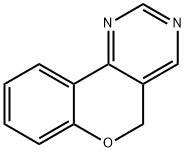 5H-[1]ベンゾピラノ[4,3-d]ピリミジン 化学構造式