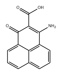 1H-Phenalene-2-carboxylic acid, 3-amino-1-oxo-
