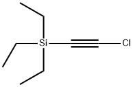 Silane, (2-chloroethynyl)triethyl- Struktur