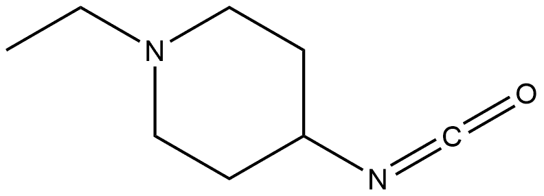1-Ethyl-4-isocyanatopiperidine,2344682-14-8,结构式