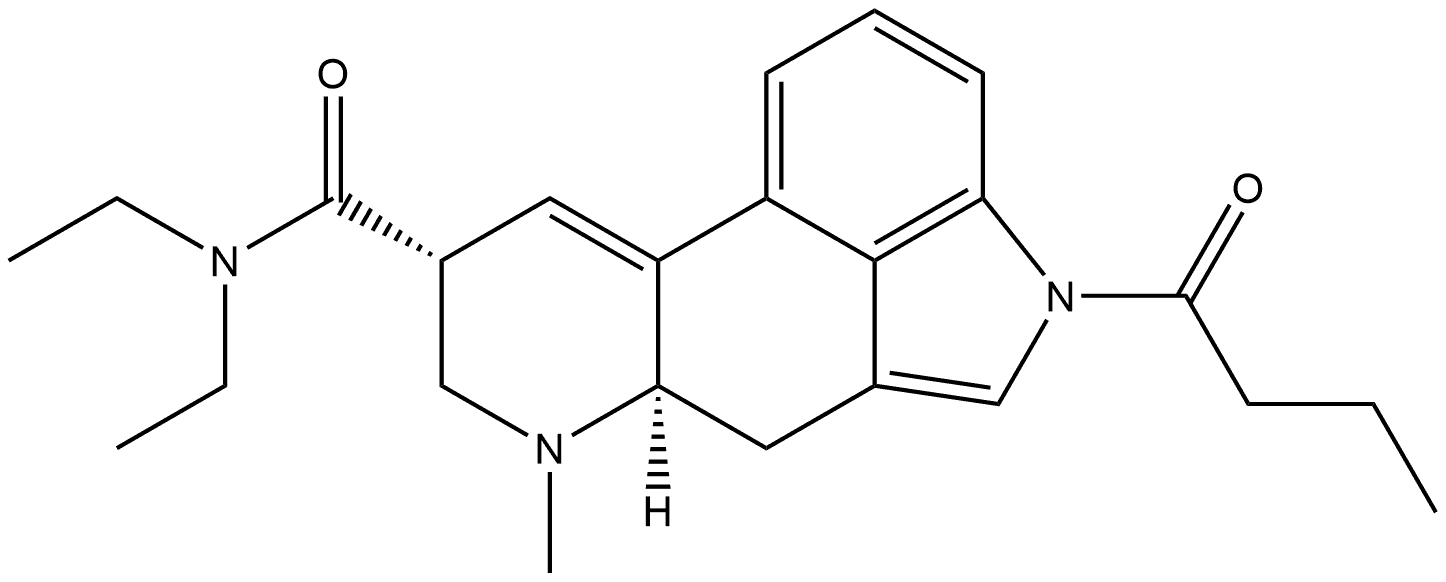 1B-LSD (solution) Structure