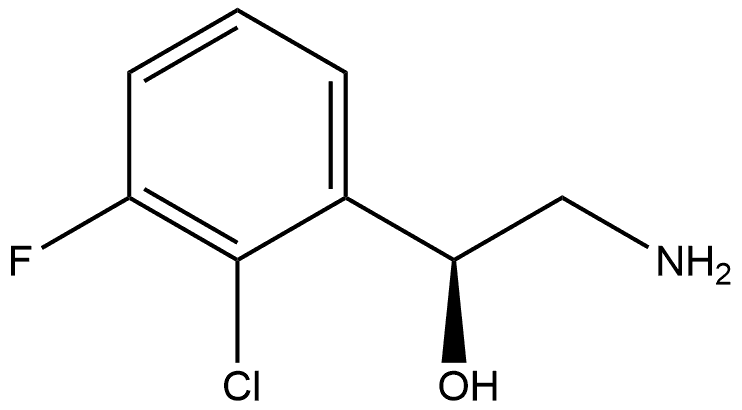 (S)-2-amino-1-(2-chloro-3-fluorophenyl)ethan-1-ol Structure