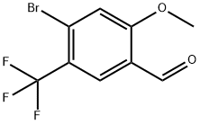Benzaldehyde, 4-bromo-2-methoxy-5-(trifluoromethyl)-