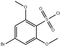 Benzenesulfonyl chloride, 4-bromo-2,6-dimethoxy- Struktur
