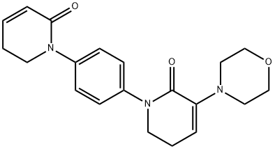 2361025-73-0 2(1H)-Pyridinone, 1-[4-(5,6-dihydro-2-oxo-1(2H)-pyridinyl)phenyl]-5,6-dihydro-3-(4-morpholinyl)-