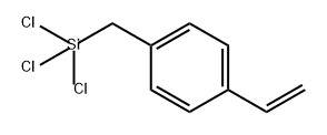 1-乙烯基-4-[(三氯硅基)甲基]苯, 2361614-41-5, 结构式