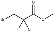 Propanoic acid, 3-bromo-2-chloro-2-fluoro-, methyl ester Structure