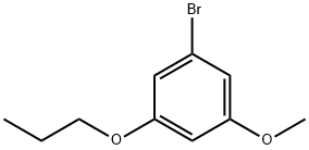 1-Bromo-3-methoxy-5-propoxybenzene 结构式