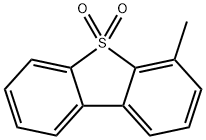 Dibenzothiophene, 4-methyl-, 5,5-dioxide Structure