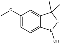 5-甲氧基-3,3-二甲基苯并[C][1,2]氧杂硼-1(3H)-醇,2366993-24-8,结构式