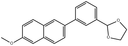 1,3-Dioxolane, 2-[3-(6-methoxy-2-naphthalenyl)phenyl]-