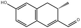 2-Naphthalenecarboxaldehyde, 3,4-dihydro-6-hydroxy-3-methyl-, (3S)-|(S)-6-羟基-3-甲基-3,4-二氢萘-2-甲醛