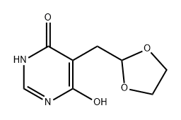 2374699-29-1 4,6-二羟基-5-(1,3-二氧戊环-2-亚甲基)嘧啶