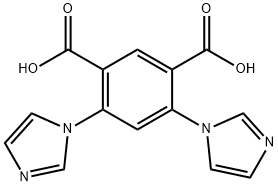 4,6-二(1H-咪唑-1-基)间苯二甲酸, 2374700-80-6, 结构式