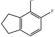 4-溴-5-氟-2,3-二氢-1H-茚,2375274-65-8,结构式