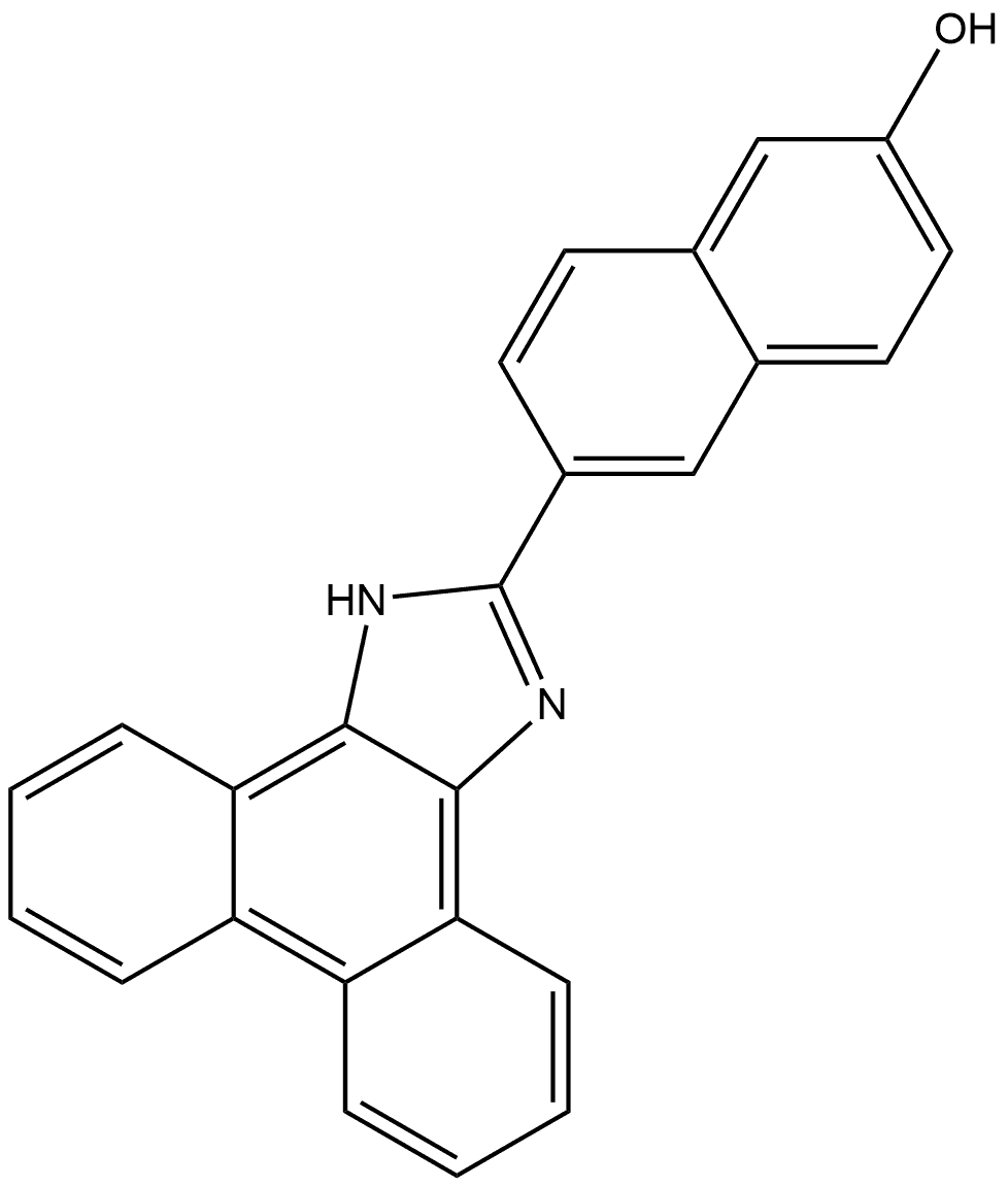 6-(1H-phenanthro[9,10-d]imidazol-2-yl)naphthalen-2-ol|6-(1H-菲[9,10-D]咪唑-2-基)萘-2-醇