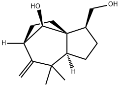 1H-3a,6-Methanoazulene-3-methanol, octahydro-9-hydroxy-8,8-dimethyl-7-methylene-, (3S,3aS,6R,8aS,9R)-,2376882-52-7,结构式