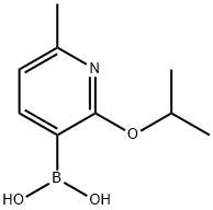 (2-Isopropoxy-6-methylpyridin-3-yl)boronic acid,2377606-05-6,结构式