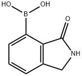 (1-Oxoisoindolin-7-yl)boronic acid Struktur