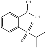 2-(Propane-2-sulfonyl)phenyl]boronic acid,2377611-12-4,结构式