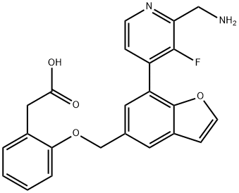 化合物 PELECOPAN, 2378380-49-3, 结构式