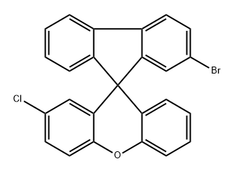 2-溴-2′-氯-螺[9H-芴-9,9′-[9H]氧杂蒽],2379299-19-9,结构式
