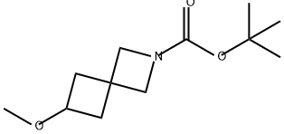 6-甲氧基-2-氮杂螺[3.3]庚烷-2-甲酸叔丁酯,2379626-93-2,结构式