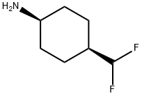 顺式-4-(二氟甲基)环己胺,2379770-87-1,结构式