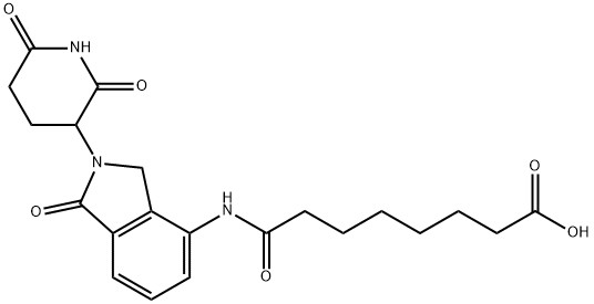 来那度胺-酰基-庚酸, 2380274-00-8, 结构式