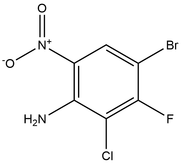 2383579-89-1 4-溴-2-氯-3-氟-6-硝基苯胺