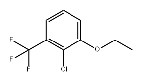 2-Chloro-1-ethoxy-3-(trifluoromethyl)benzene 结构式