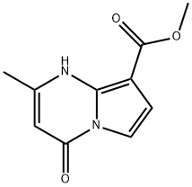 Methyl 2-methyl-4-oxo-1,4-dihydropyrrolo[1,2-a]pyrimidine-8-carboxylate,2384586-82-5,结构式