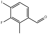3-Fluoro-4-iodo-2-methylbenzaldehyde,2384774-37-0,结构式