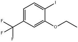2-Ethoxy-1-iodo-4-(trifluoromethyl)benzene 结构式