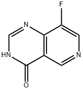 Pyrido[4,3-d]pyrimidin-4(3H)-one, 8-fluoro- Structure