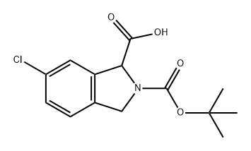 2H-Isoindole-1,2-dicarboxylic acid, 6-chloro-1,3-dihydro-, 2-(1,1-dimethylethyl) ester Structure