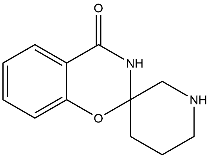 螺[苯并[E][1,3]噁嗪-2,3'-哌啶]-4(3H)-酮 结构式
