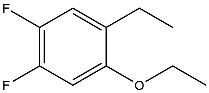 1-Ethoxy-2-ethyl-4,5-difluorobenzene 结构式