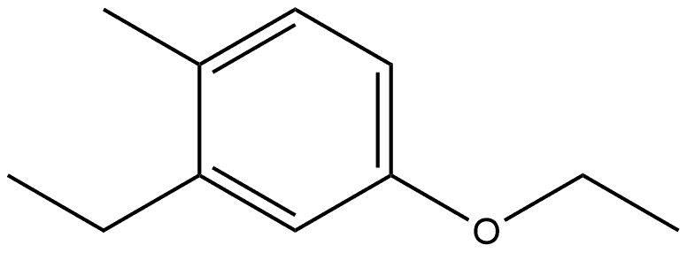 4-Ethoxy-2-ethyl-1-methylbenzene 结构式