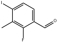 2-Fluoro-4-iodo-3-methylbenzaldehyde Structure