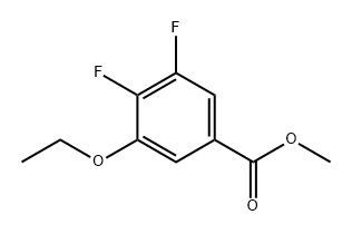 Methyl 3-ethoxy-4,5-difluorobenzoate Structure