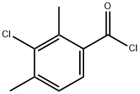 3-Chloro-2,4-dimethylbenzoyl chloride Struktur