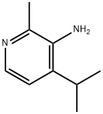 3-Pyridinamine, 2-methyl-4-(1-methylethyl)- Structure